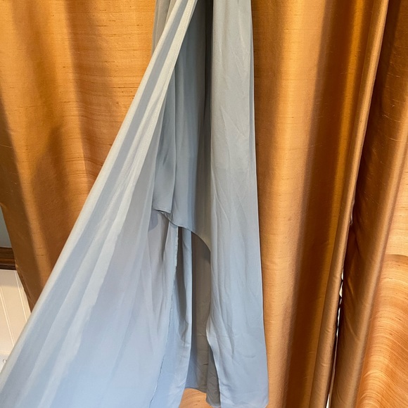 Show me Mumu bridesmaids dress. Blue green color size XS - Picture 6 of 9